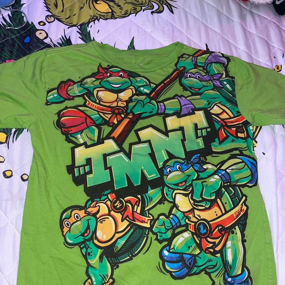 Nickelodeon TMNT Green Short Sleeve Tee